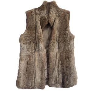 Authentic Michael Kors rabbit fur